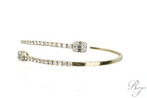A silver nail bracelet full of Gemstone That Complements Your Skin Tone